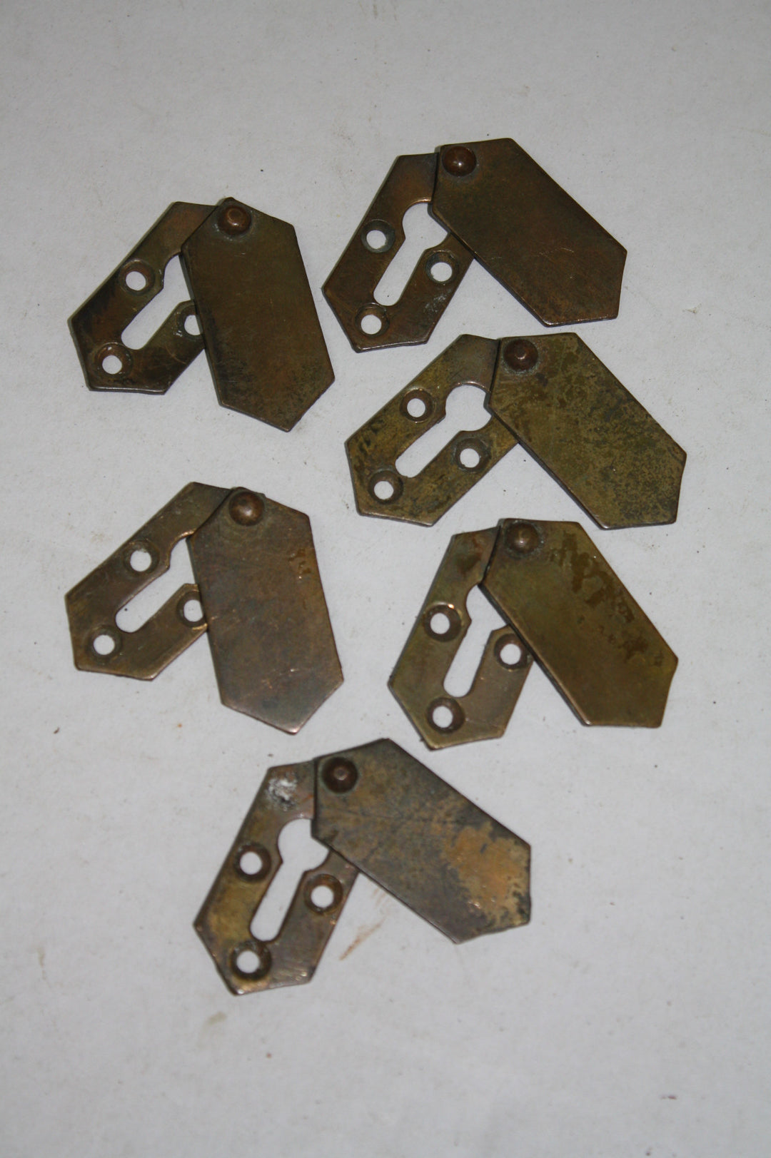 Key hole covers 1900's(Escutcheon's and cover plates)