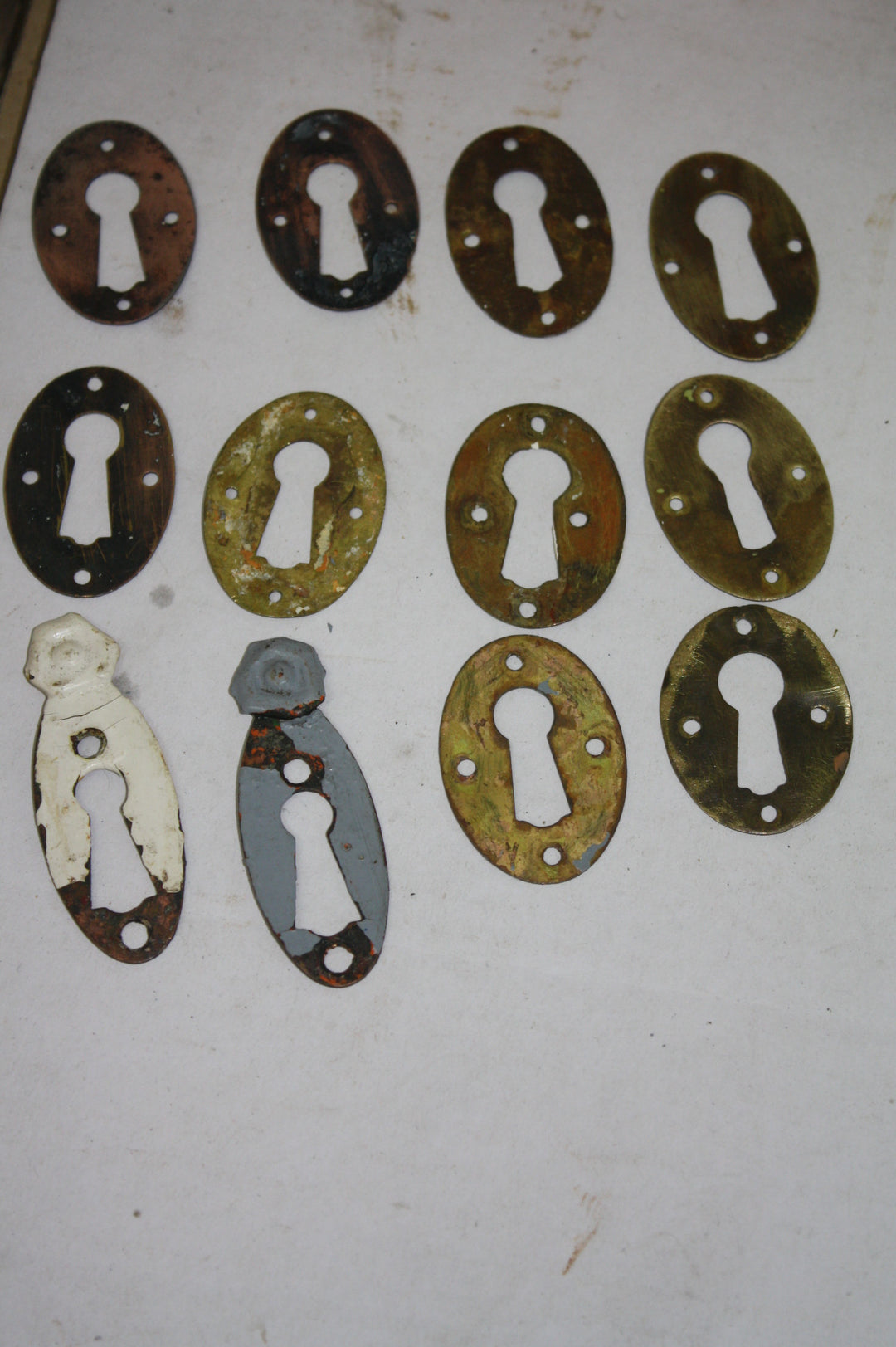 Key hole covers 1900's(Escutcheon's and cover plates)