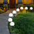 2/4/8pcs LED Solar Garden Light Outdoor Waterproof Lawn Light Pathway Landscape Lamp Solar Bulb Lamp