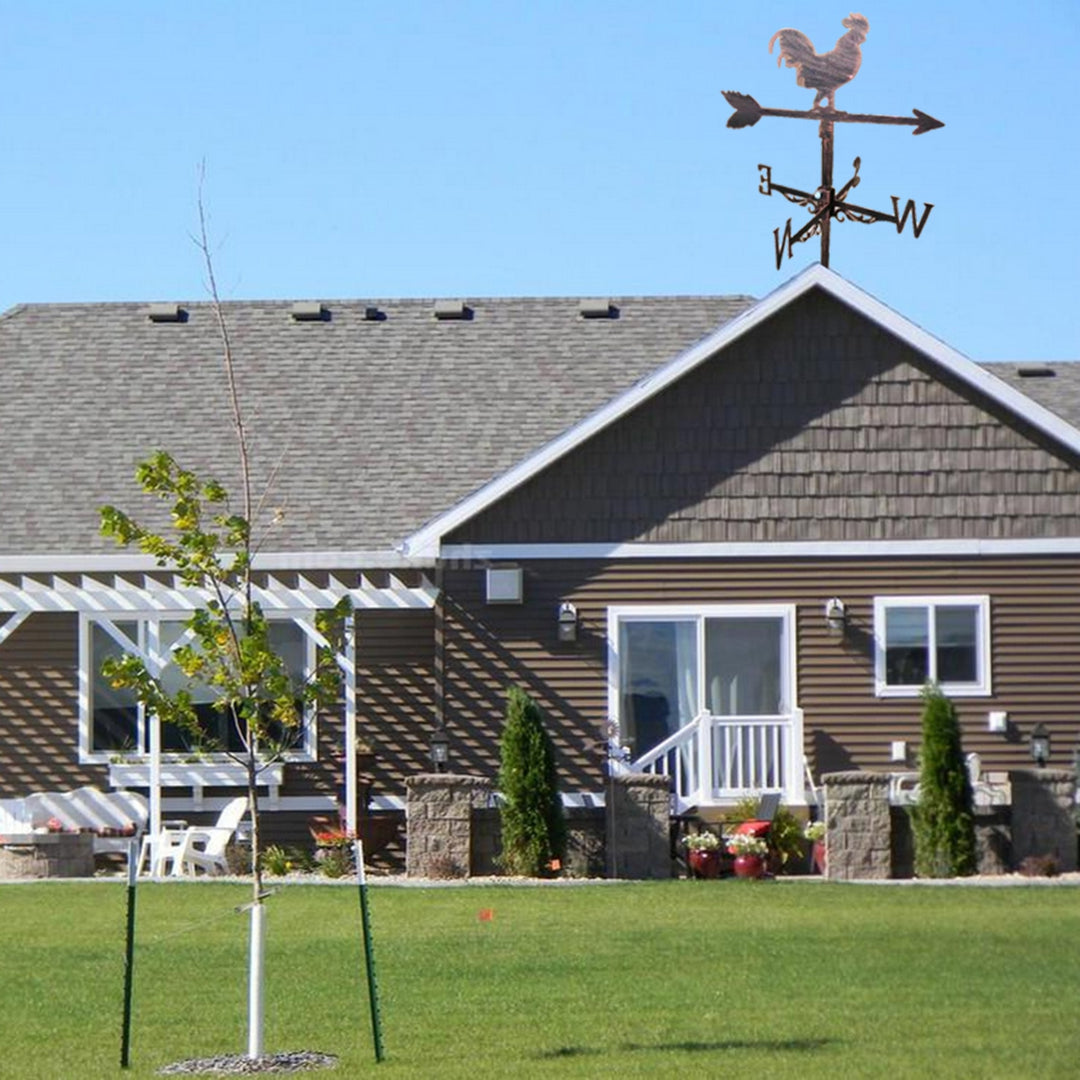 Weathervane Weather Vanes Roofs Retro Garden Stake - Eagle, Rooster, Dog, Ships, Witch, Horse, Planes, Motorbikes,  and Sasquatch