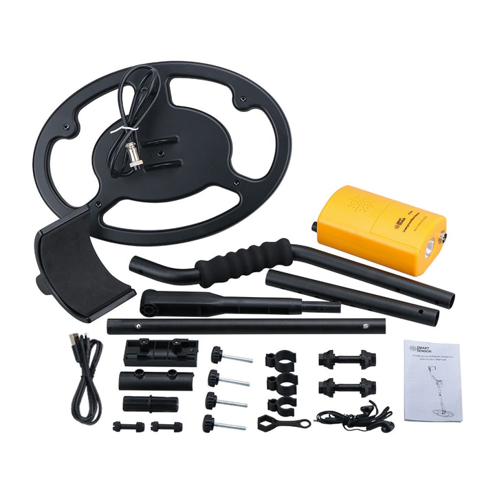 Metal Detector Under Ground Waterproof Scanner Finder Tool for Gold Digger Treasure Seeking Hunter