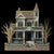 Horror Mystery Haunted House Building Halloween 3D Solid Paper Model DIY Handwork Papercraft Toy