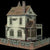 Horror Mystery Haunted House Building Halloween 3D Solid Paper Model DIY Handwork Papercraft Toy