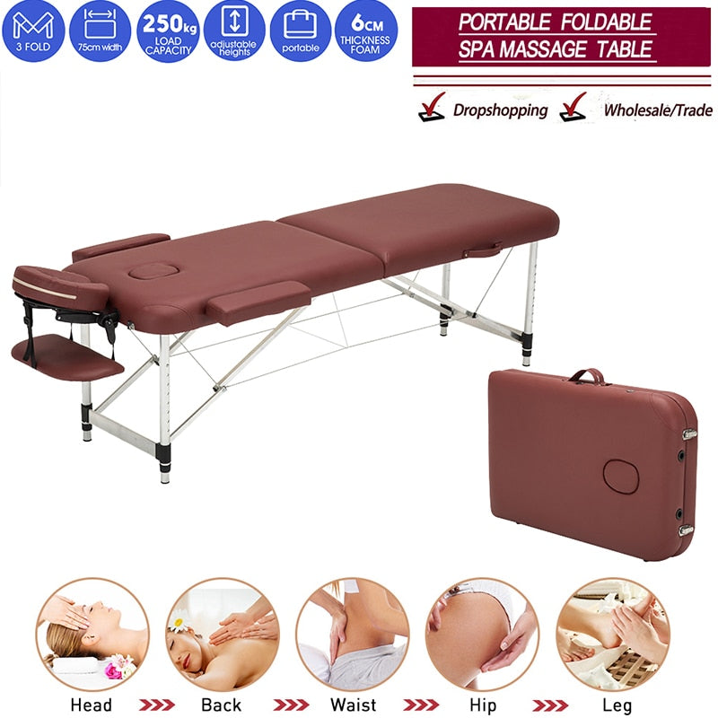 Professional Portable Spa Massage Tables with Bag