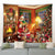 Christmas Tapestry /Fireplace Art Wall Hanging
