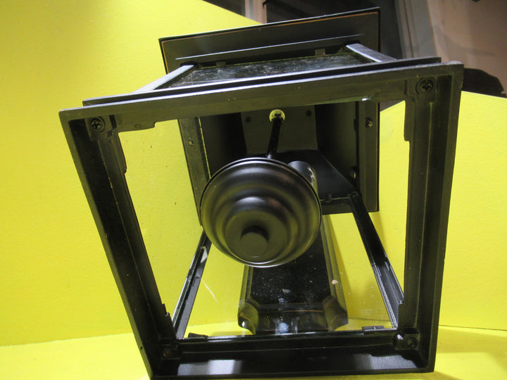 2 Light Black Carriage style Lantern    550H x 230W x 300D