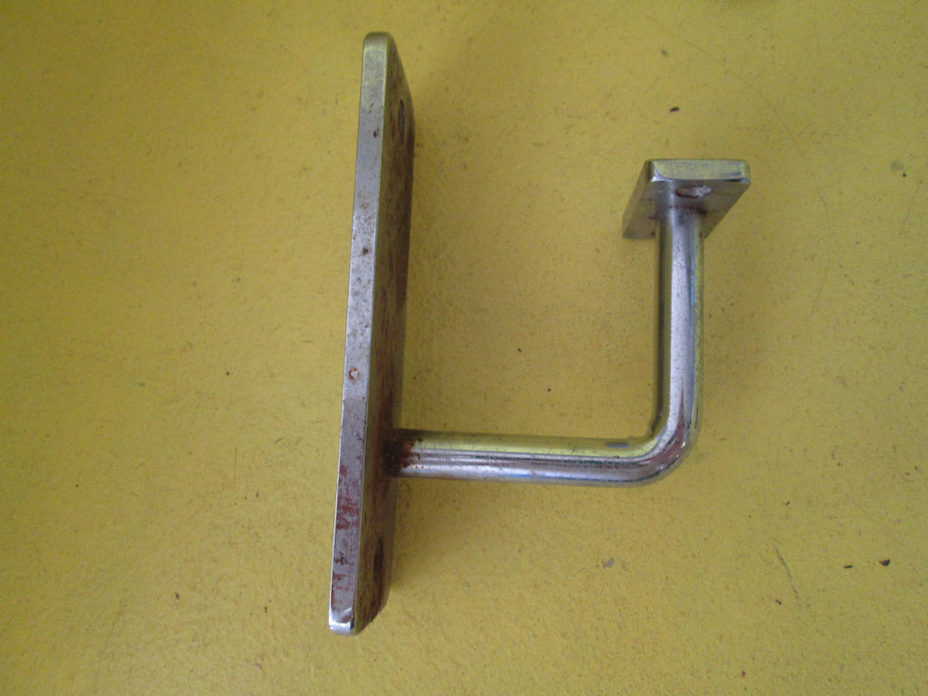 Large Steel with Chrome Finish Bannister Brackets  95H x 80D/Plate 150L x 50W