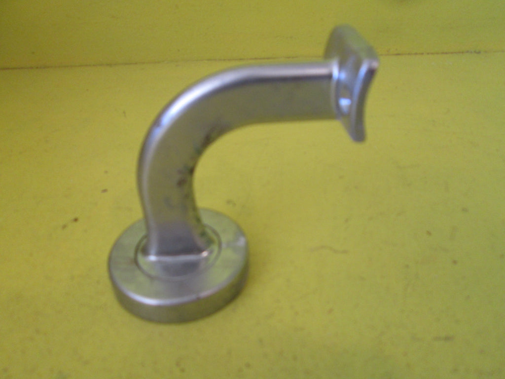 Bannister brackets - Brushed Chrome  Plate 55D/8.50H x 95D