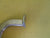 Bannister brackets - Brushed Chrome  Plate 55D/8.50H x 95D