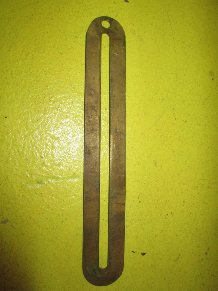 Vintage Brass Flat Plate  150L x 25W