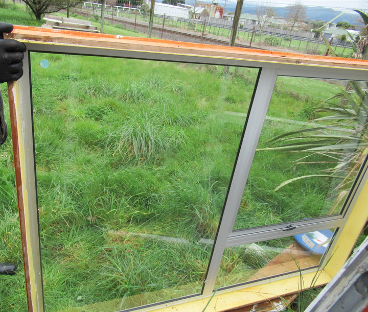 3 Lite Silver Aluminium Window (CT)  1740W x 1315H x 110D