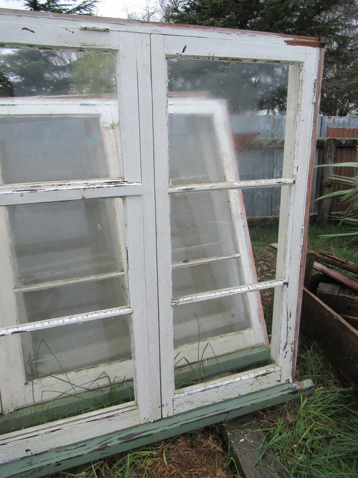 9 Lite 3 Opening Wooden Window  (CT)   1400H x 1980W x 150D