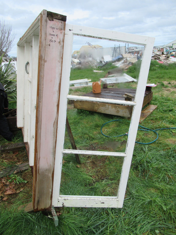 9 Lite 3 Opening Wooden Window  (CT)   1400H x 1980W x 150D