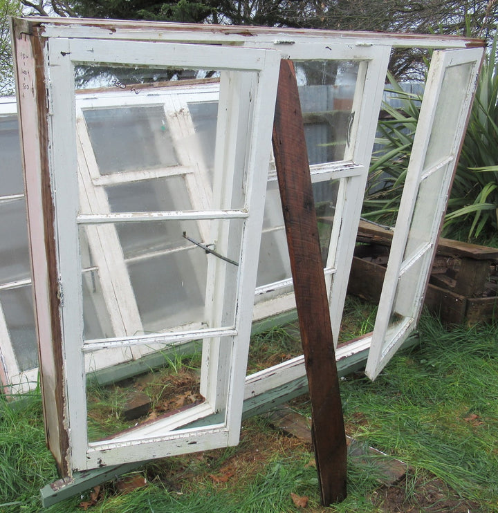 9 Lite 3 Opening Wooden Window  (CT)   1400H x 1980W x 150D