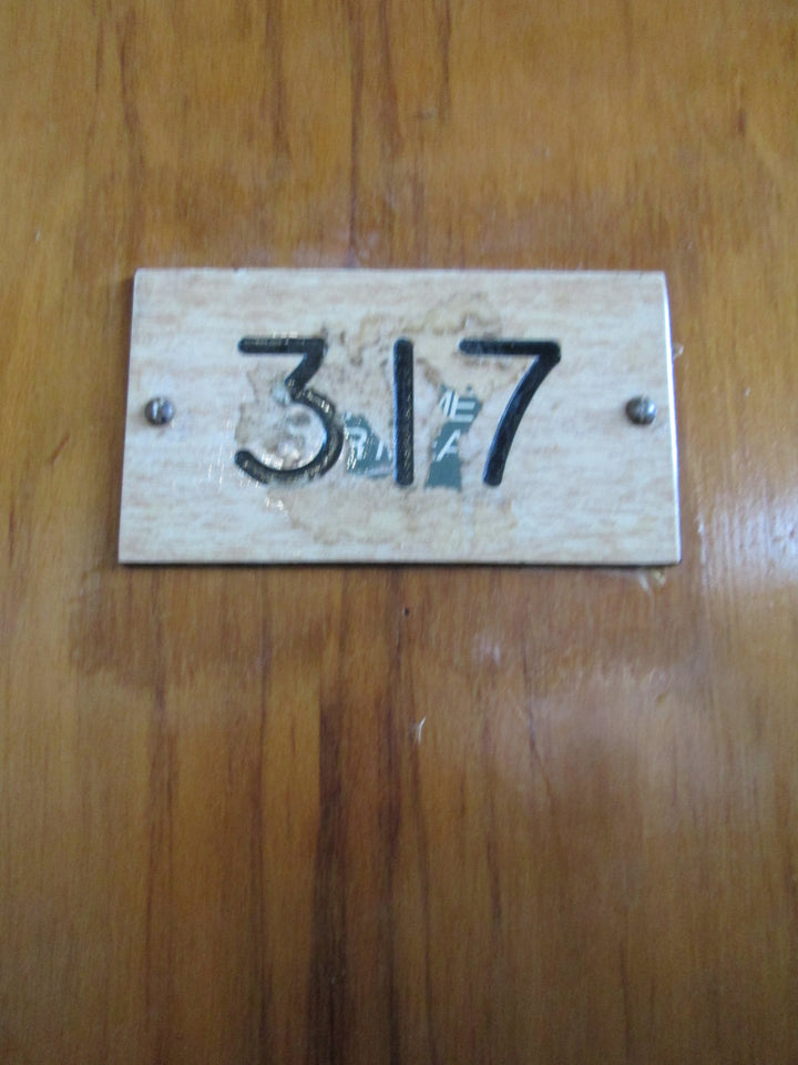 Natural Finish Hollow Core Door 1980H x 760W x 45D