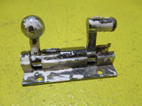 Solid Polished Brass Slide Bolt   60/125/180L x 25/37/35W x 20/10D