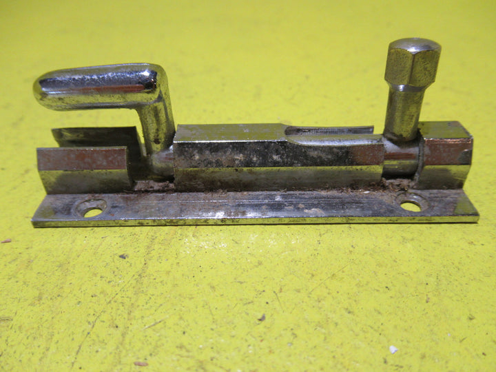 Solid Polished Brass Slide Bolt   60/125/180L x 25/37/35W x 20/10D