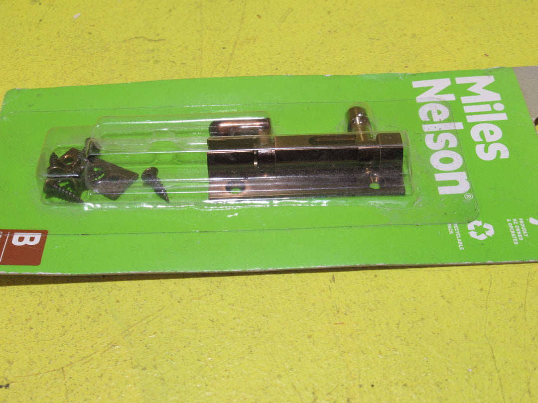 Solid Polished Brass Slide Bolt   60/125/180L x 25/37/35W x 20/10D