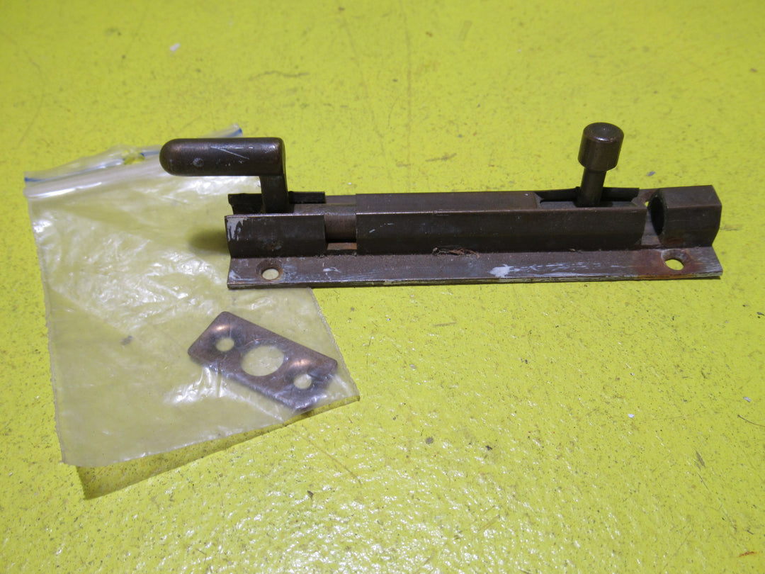 Solid Polished Brass Slide Bolt   60/125/180L x 25/37/35W x 20/10D