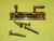 Solid Polished Brass Slide Bolt   60/125/180L x 25/37/35W x 20/10D