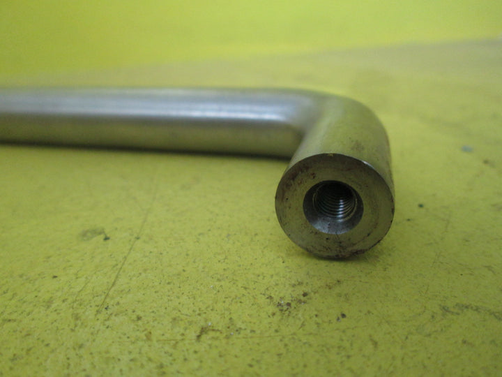 Brushed Chrome D Pull Handles 218L x 50XH 15D