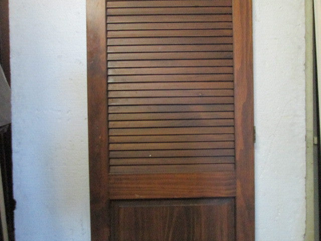 2 Panel with Louvre Pine Door(1980H x 640W)