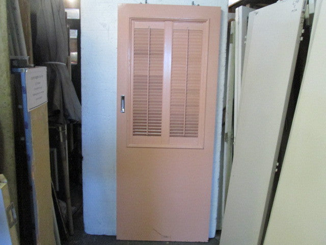 Salmon Pink Louvre Door (1980H x 815W x 40D)