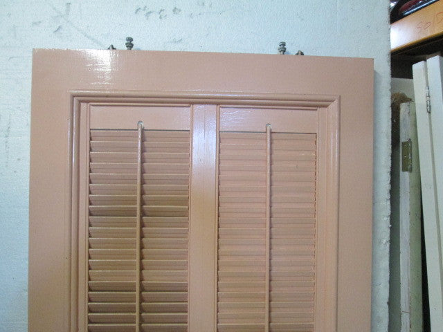 Salmon Pink Louvre Door (1980H x 815W x 40D)
