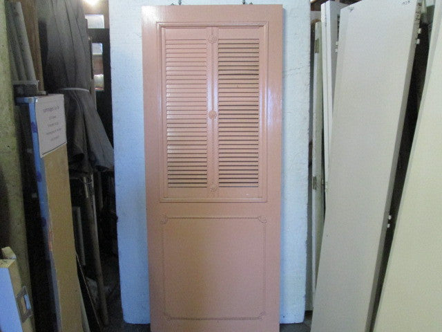 Salmon Pink Louvre Door (1980H x 815W x 40D)