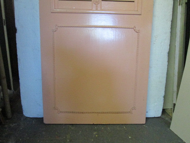 Salmon Pink Louvre Door (1980H x 815W x 40D)