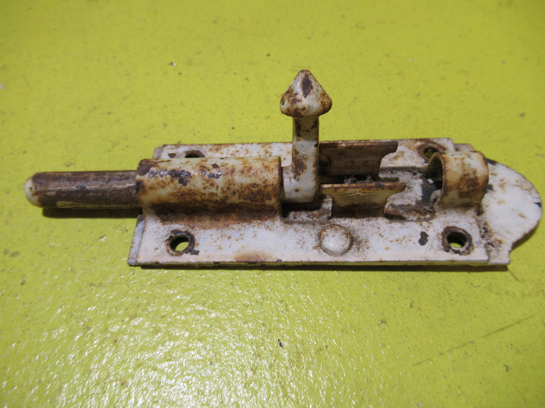 Vintage Complete Slide Bolt   Locked - 130L x 40W   Open 90L x 40W