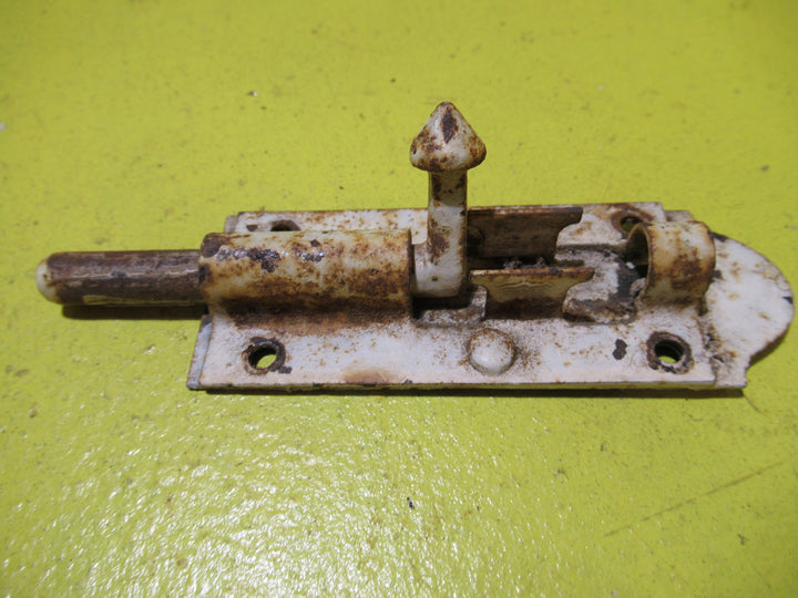 Vintage Complete Slide Bolt   Locked - 130L x 40W   Open 90L x 40W
