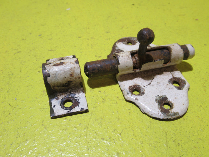 Vintage Complete Slide Bolt   Locked - 130L x 40W   Open 90L x 40W
