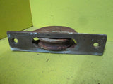 Large Cast Iron Sash Weigh Pulley 127L x 29W x 57D