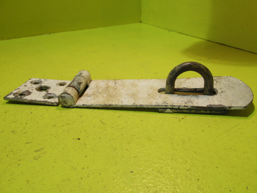 Vintage Brass Safety Hasp & Staple   80L x 25W