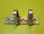 Vintage Brass Safety Hasp & Staple   80L x 25W
