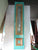 Sea Green 1 Lite  Internal Door with 2 x Side Lites 1980H x 810W x 40D/Side Lites 1980H x 400W x 40D