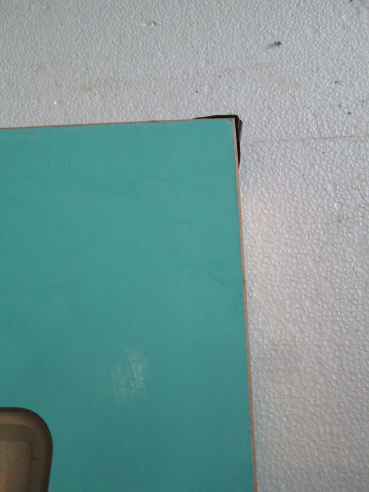 Sea Green 1 Lite  Internal Door with 2 x Side Lites 1980H x 810W x 40D/Side Lites 1980H x 400W x 40D