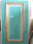 Sea Green Moulded Panel Door and  2 x Side Lites 1980H x 860W  x 40D/ 1980L  x 400W x 40D
