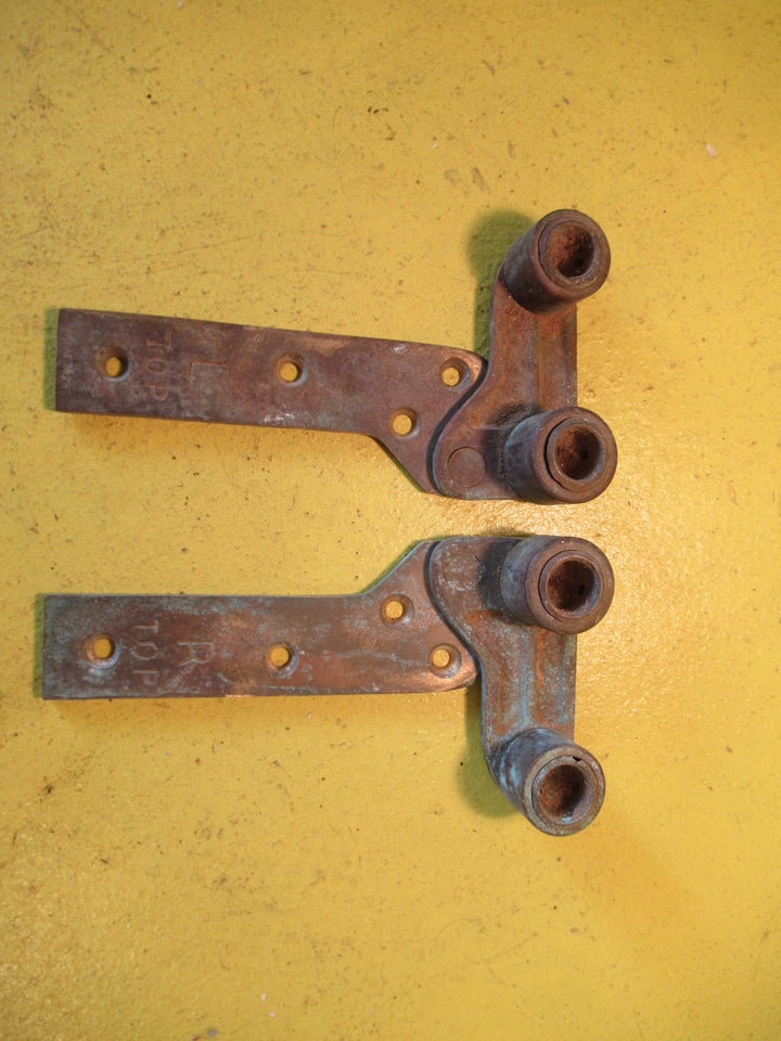 Vintage Brass Bifold Window Guides - Slider 115H x 25W