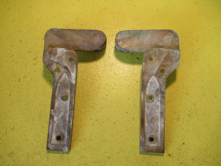 Vintage Brass Bifold Window Guides - Slider 115H x 25W
