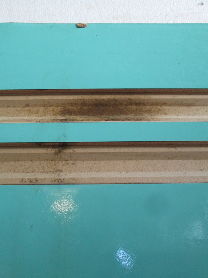 Sea Green Moulded Panel Door and  2 x Side Lites 1980H x 860W  x 40D/ 1980L  x 400W x 40D