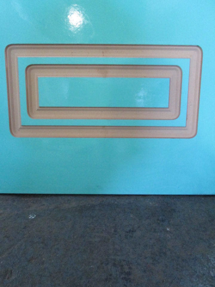 Sea Green Moulded Panel Door and  2 x Side Lites 1980H x 860W  x 40D/ 1980L  x 400W x 40D