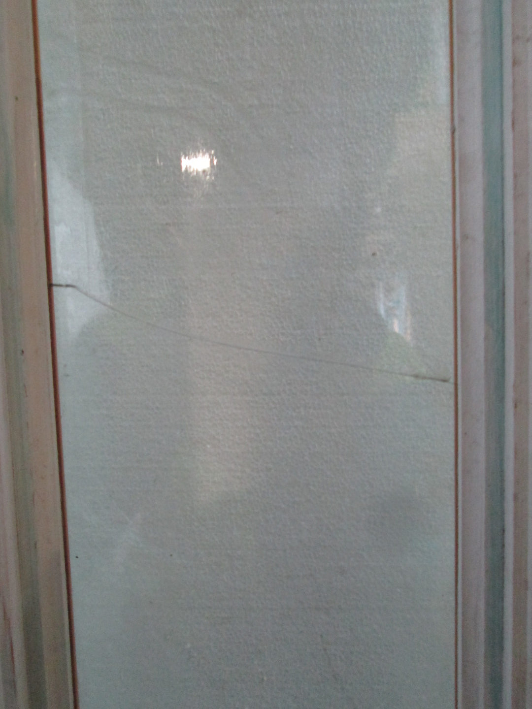 Sea Green Moulded Panel Door and  2 x Side Lites 1980H x 860W  x 40D/ 1980L  x 400W x 40D