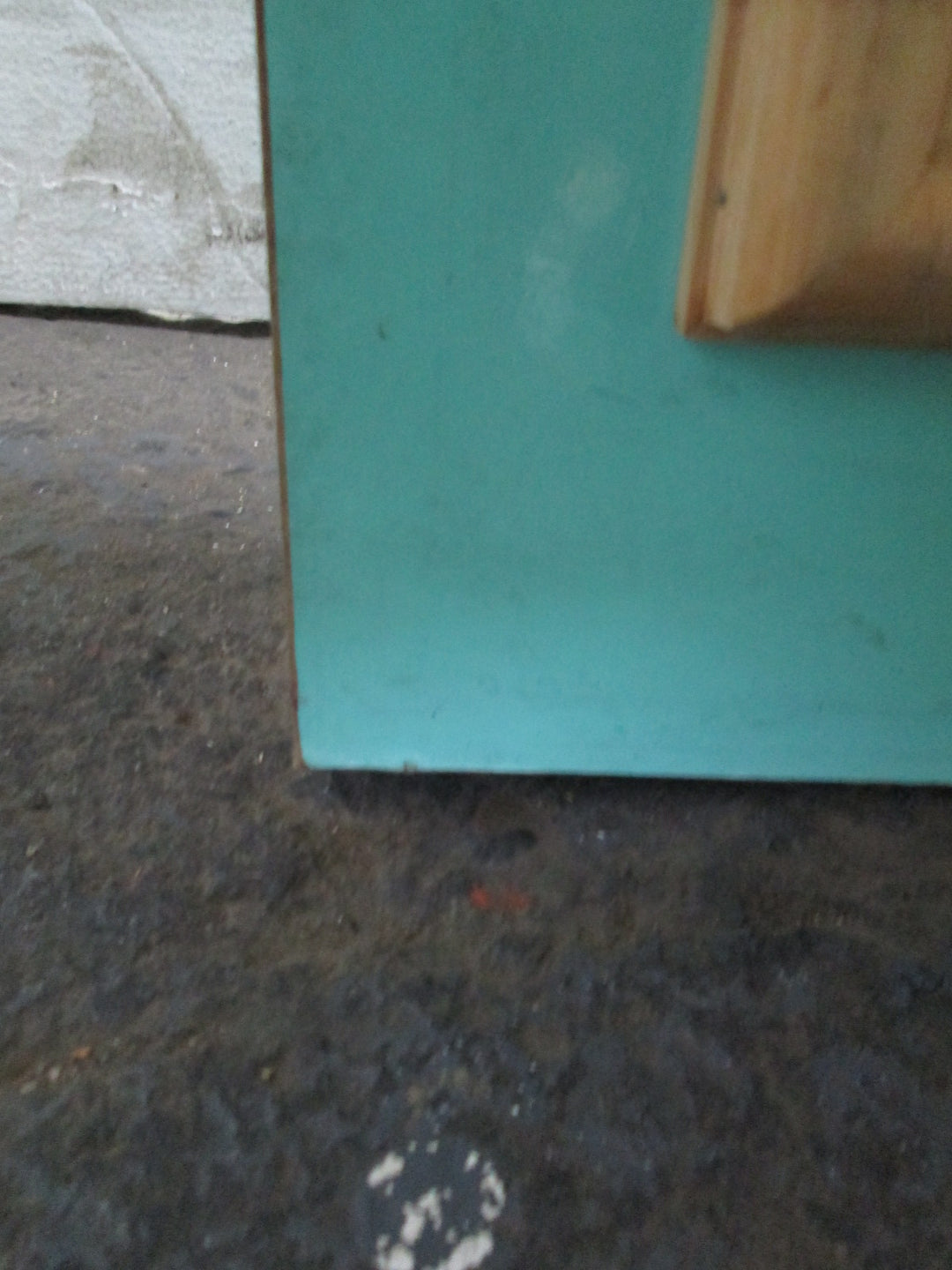 Sea Green Moulded Panel Door and  2 x Side Lites 1980H x 860W  x 40D/ 1980L  x 400W x 40D