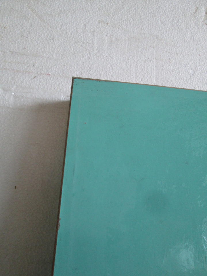 Sea Green Moulded Panel Door and  2 x Side Lites 1980H x 860W  x 40D/ 1980L  x 400W x 40D
