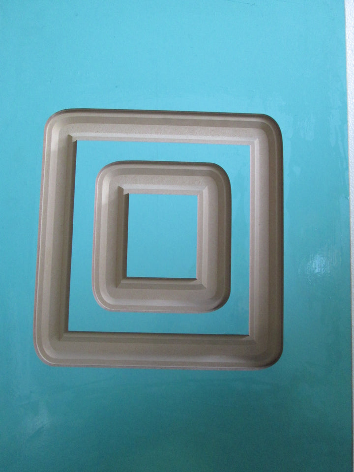 Sea Green Moulded Panel Door and  2 x Side Lites 1980H x 860W  x 40D/ 1980L  x 400W x 40D