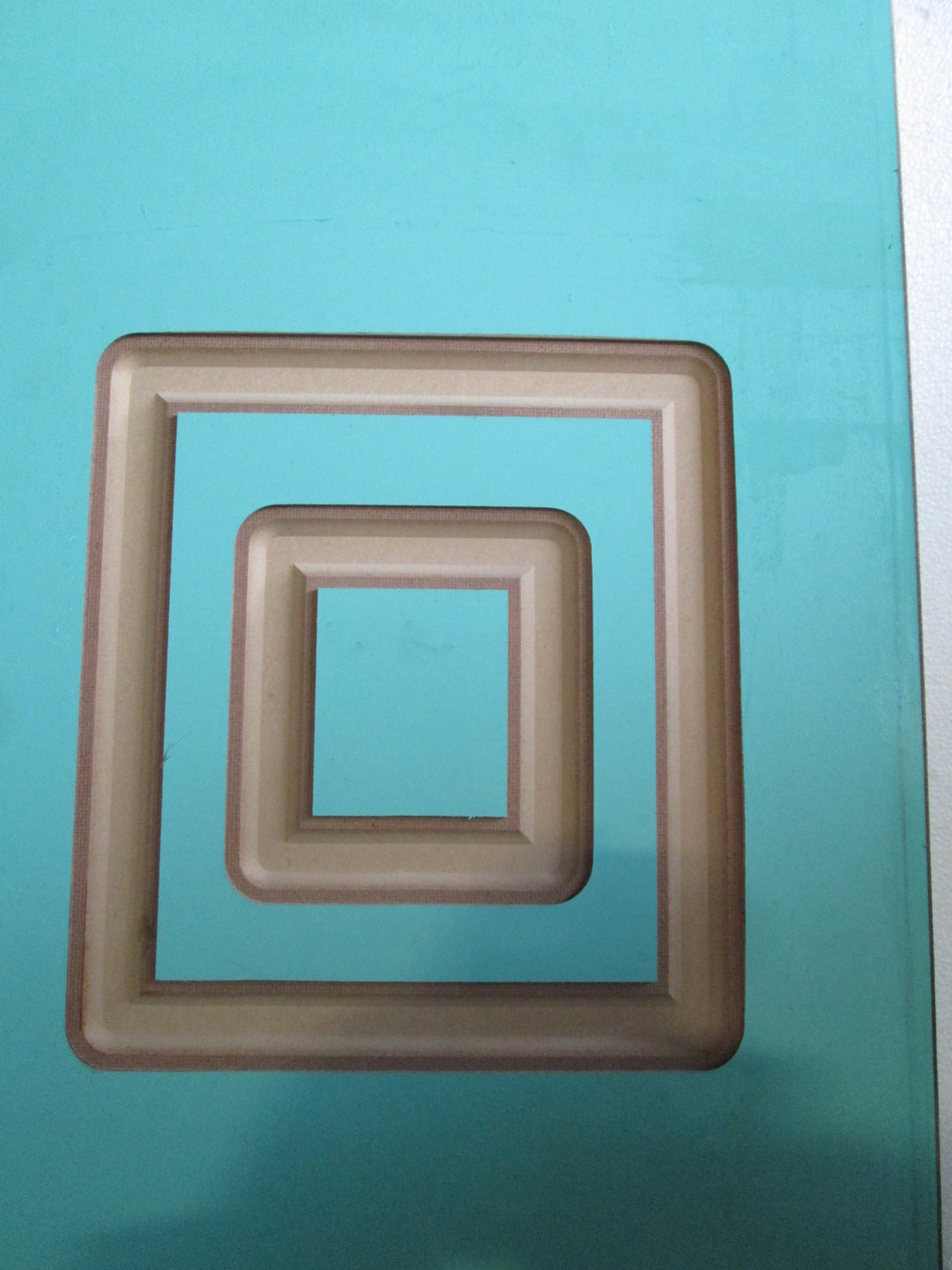 Sea Green Moulded Panel Door and  2 x Side Lites 1980H x 860W  x 40D/ 1980L  x 400W x 40D