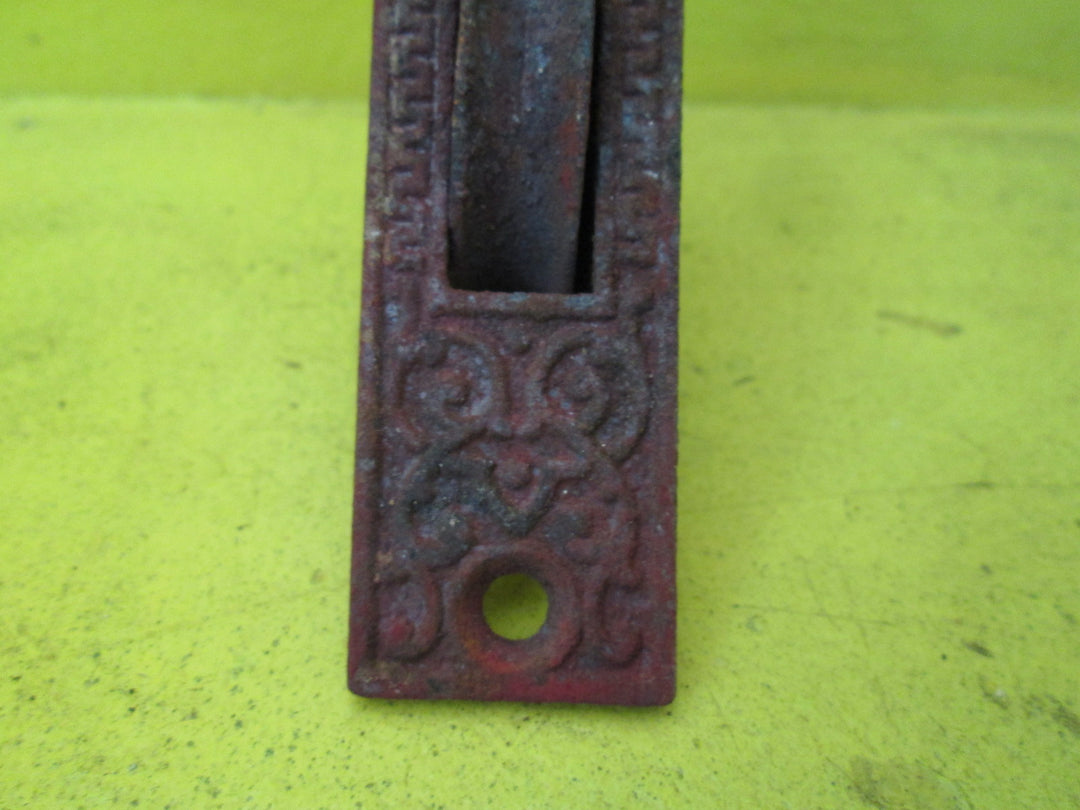 Rectangle Sash Weigh Pulley - Paisley Design 108L x 26W x 45D