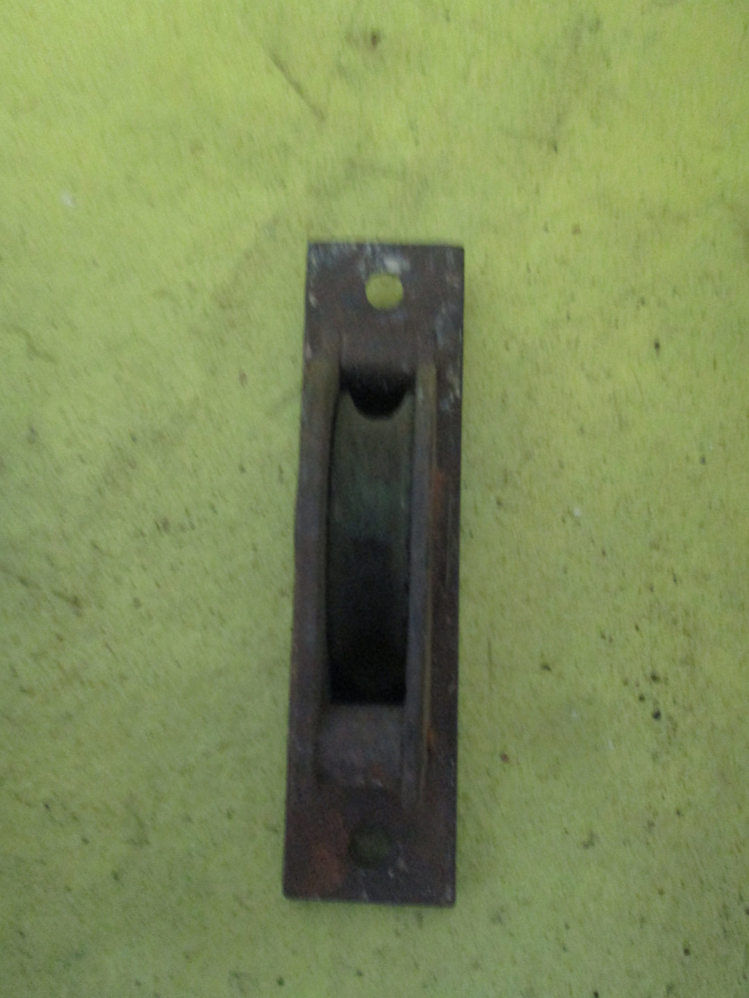 Large Rectangle Sash Weigh Pulley 128L x 30W x 52D
